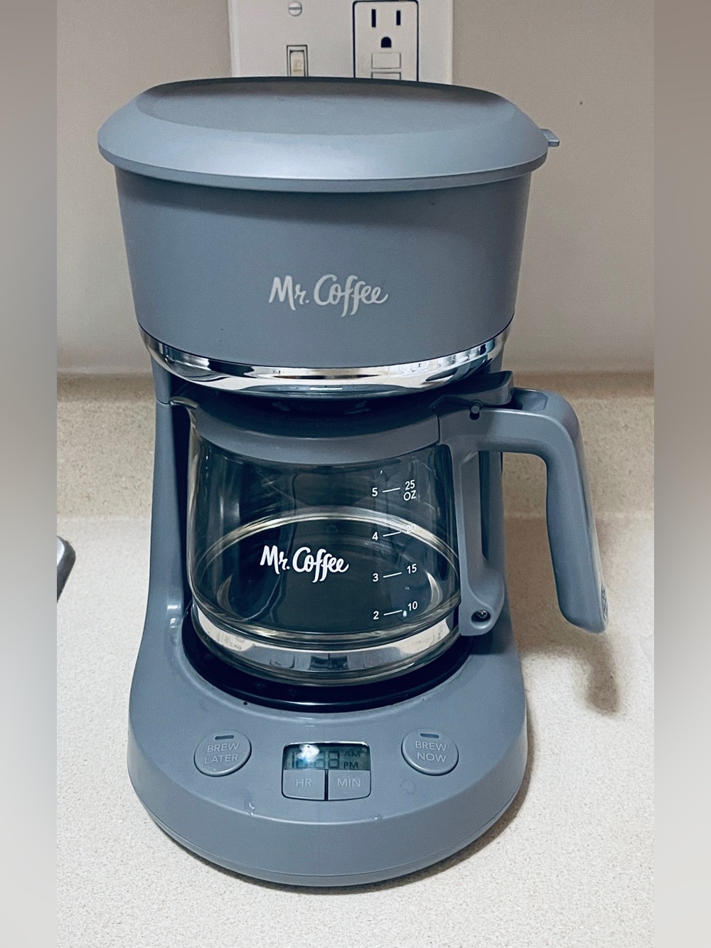 Mr. Coffee 5 Cup Drip Coffee Maker- Gray